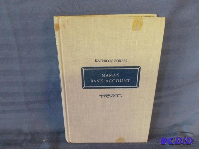 lot 35 image: Vintage Book - Mamas Bank Account - 1943.&nb...