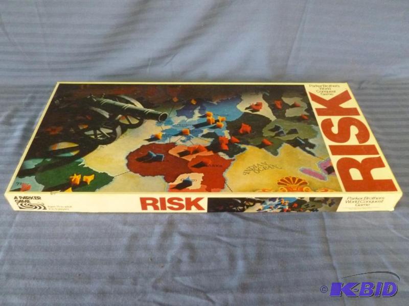 lot 41 image: Vintage 1975 Risk Board Game. ...