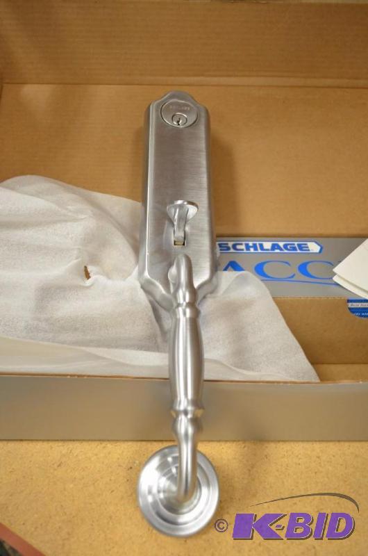 SCHLAGE ACCENTS Exterior Handleset  1-34 DR ...