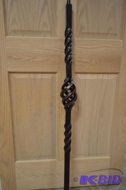 Oil-Rubbed Copper Single Basket 1&quot Newel...