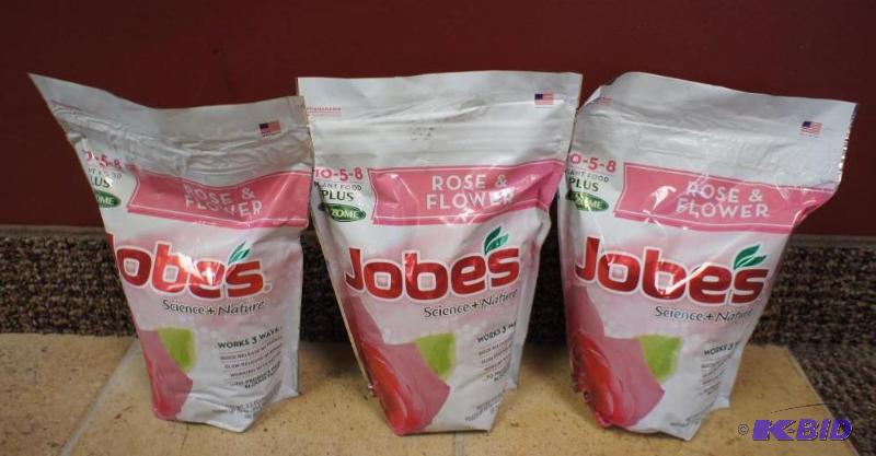 New Four bags of Jobes Rose  Flower Feed - 3...