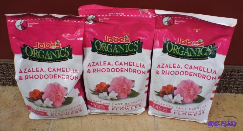 New Three&nbspbags of Jobes Organics Flower ...