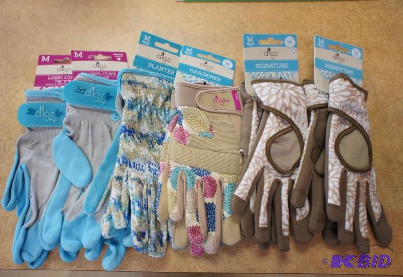 New Pairs of Ladies Digz Garden Gloves - Size...