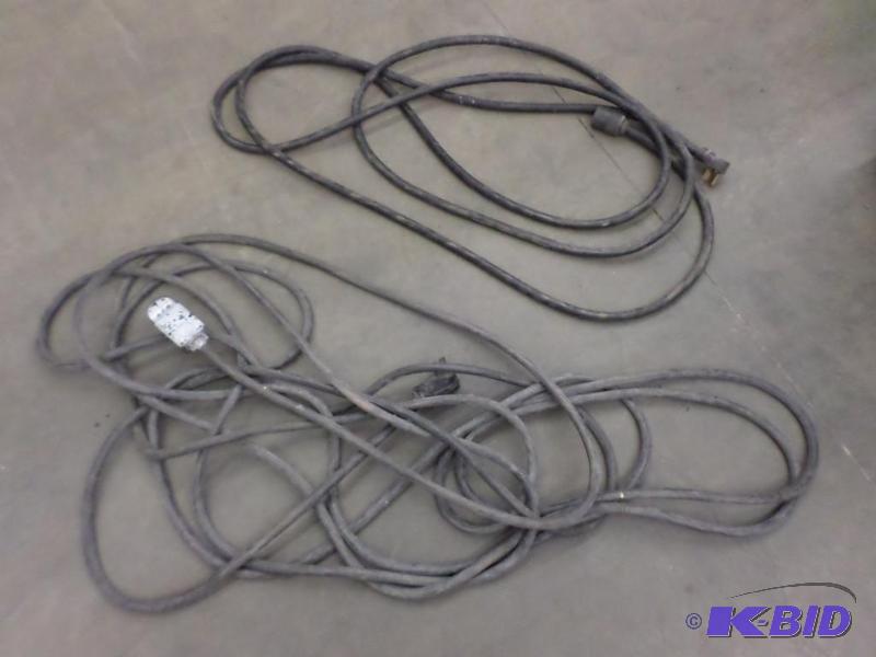 lot 101 image: (2) 240Volt Electrical Cords...