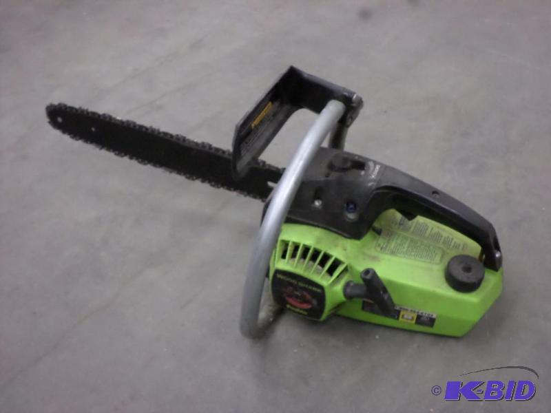 lot 103 image: Poulan Wood Shark Chainsaw...