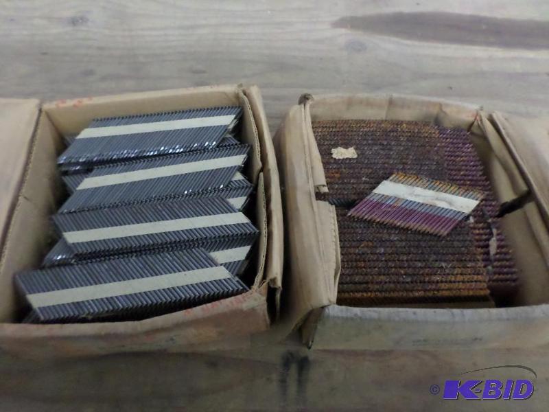 lot 120 image: (2) Boxes Of Strip Nails...