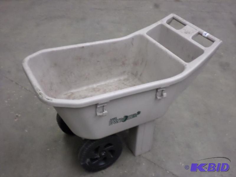 lot 26 image: Ames Easy Roller Garden Cart...