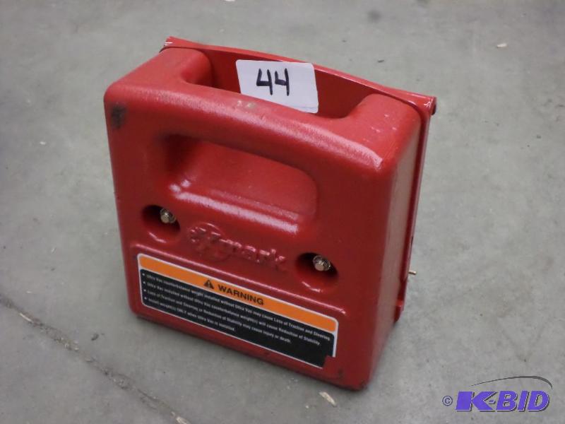 lot 44 image: New Exmark Commercial Mower Counterweight, 43...