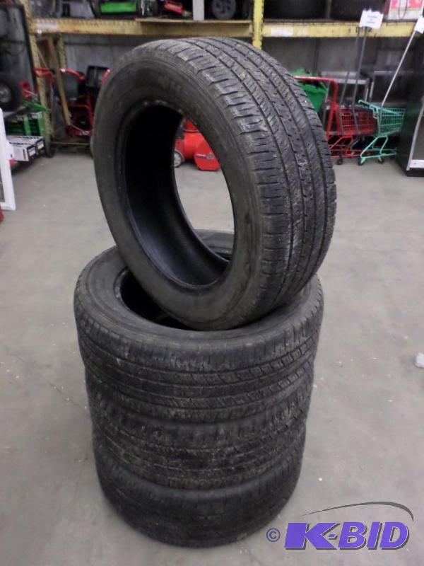 lot 55 image: (4) Hankook Dynapro HT P2755520 Tires, Used...