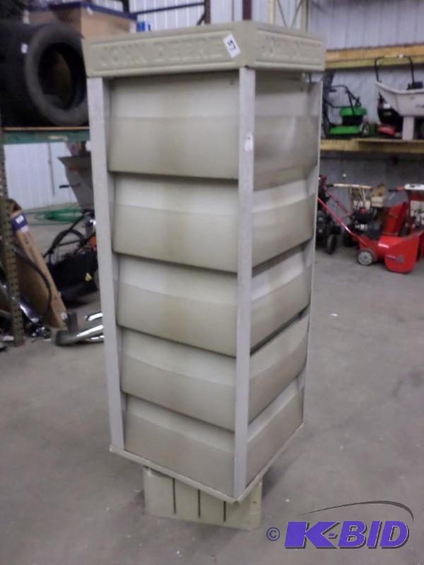 lot 57 image: John Deere 6ft Rotating Advertisement Display...