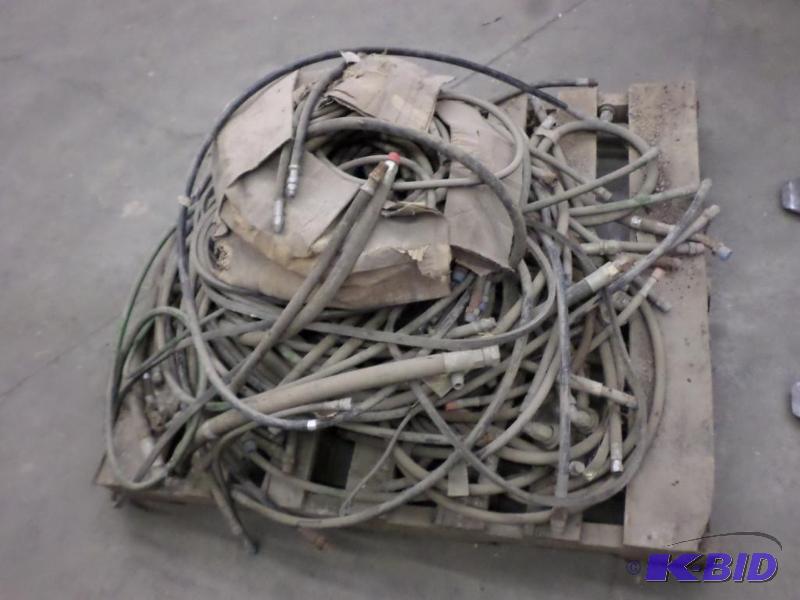 lot 62 image: Pallet Lot Of Misc Industrial Hydraulic Hoses...