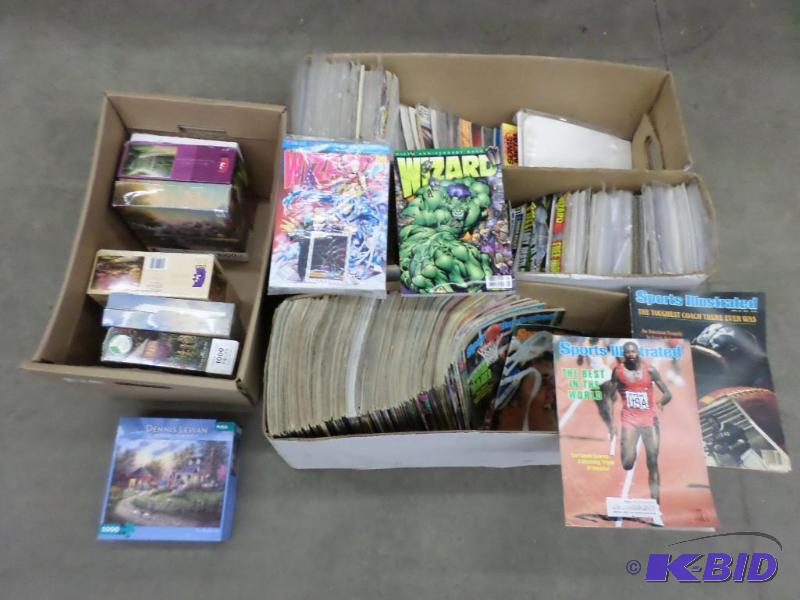 lot 87 image: Lot Of Vintage Collectible Magazines-Comic Bo...