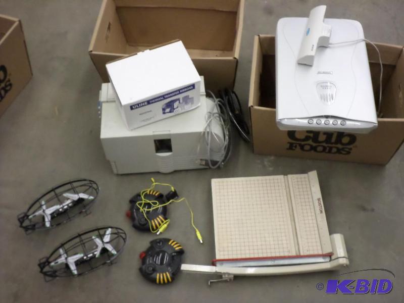 lot 90 image: (3) Box Lot (1) Microtek Scanmaker 4800 With...