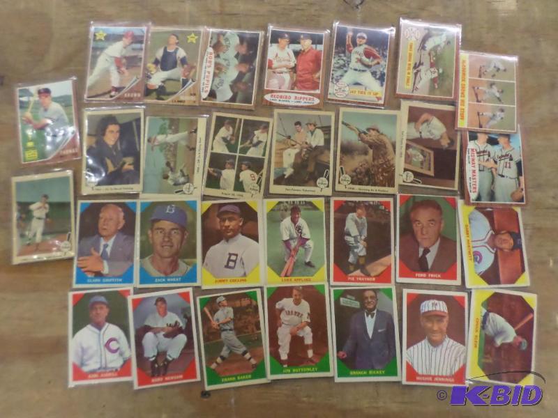 lot 93 image: Lot Of (30) VintageAntique Collectors Baseba...