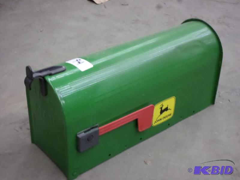 lot 94 image: John Deere Mailbox, Good Condition...