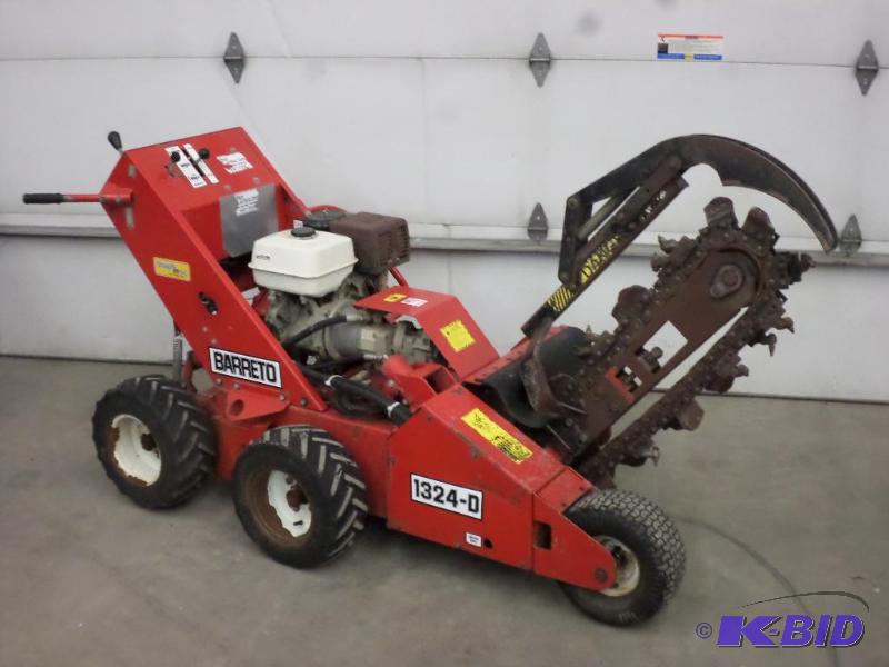 Baretto 1324-D Self-Driven Comercial Trencher...