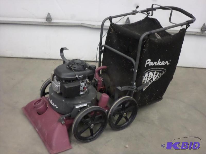 Parker Gas-Powered Leaf Collection System, Ru...