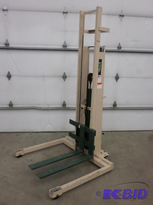 Beech 1000# Industrial Fork Truck, Works...
