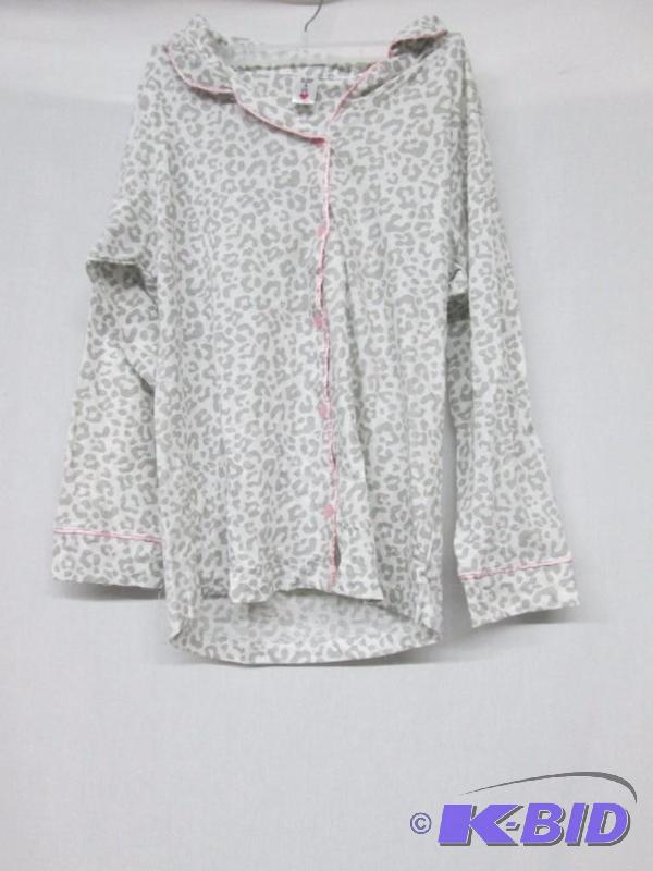 Misses Knit Button Down Pajama Set