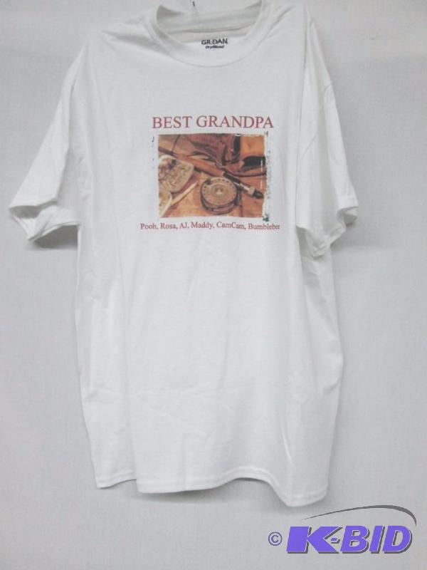 Best Grandpa Fishing T-Shirt