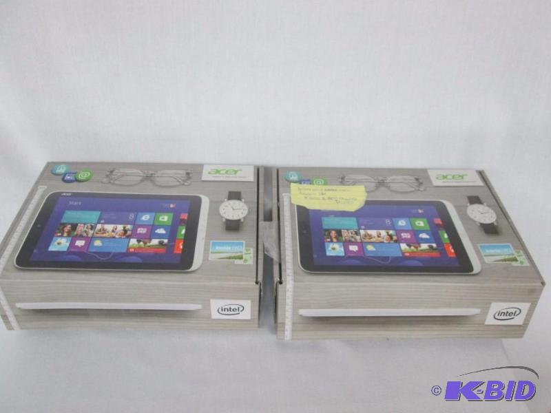 (2) - Acer Iconia 8.1 32GB Windows 8 Tablet