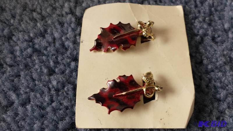 unique clip-on earrings...