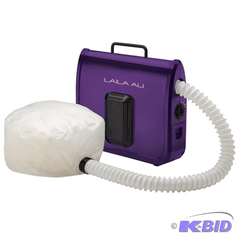 Laila Ali LADR5604 Ionic Soft Bonnet Dryer, Purple and White