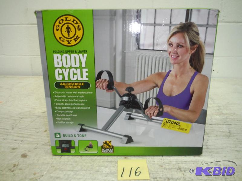 Golds Gym Folding UpperLower Body Cycle