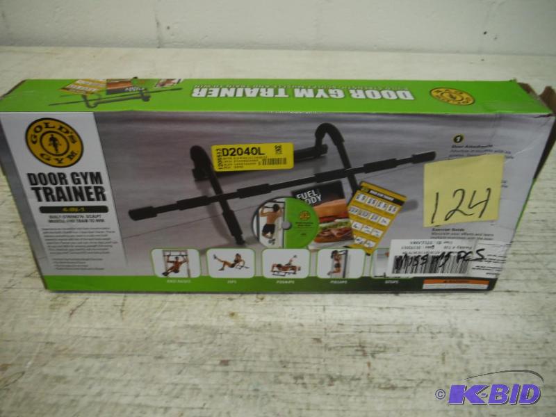 Golds Gym Door Gym Trainer