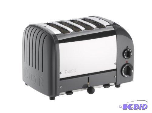 Dualit 4 Slice Classic Toaster, Cobble Gray
