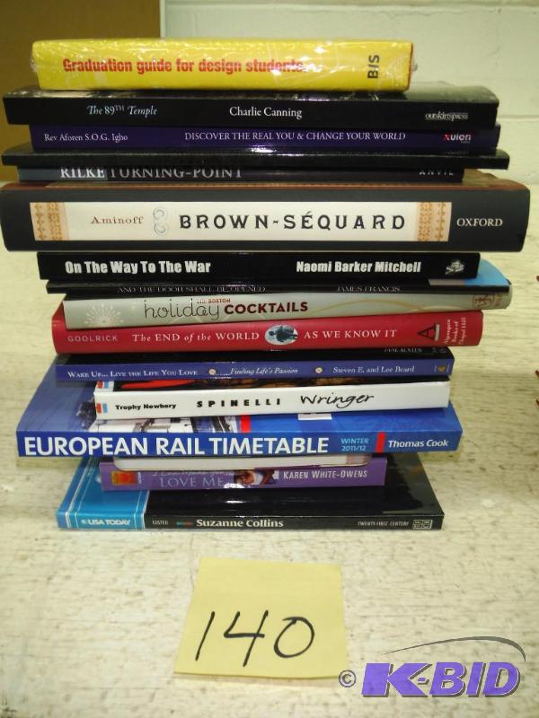 Lot of 18 Misc books, see picture for details.