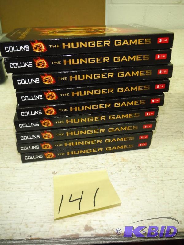 Lot of 9 Books The Hunger Games Movie Tie-in Edition
