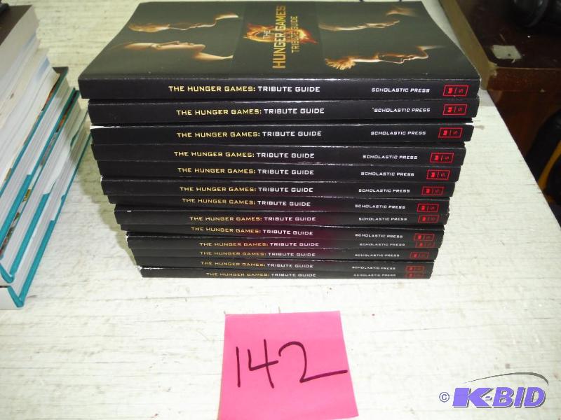 Lot of 13 books The Hunger Games Tribute Guide