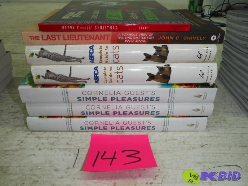 Lot of 7 Misc Books, see picture for details