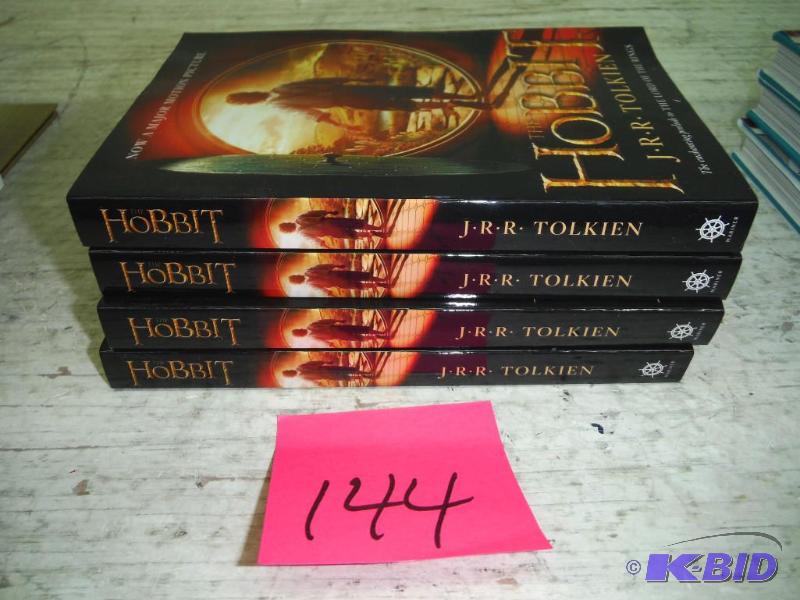 Lot of 4 Books The Hobbit (Movie Tie-In)