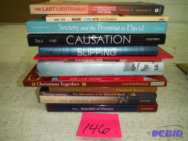 Lot of 14 Misc Books, see picture for details.