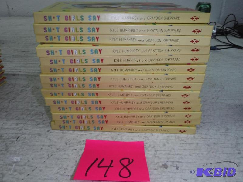 Lot of 14 books Sht Girls Say