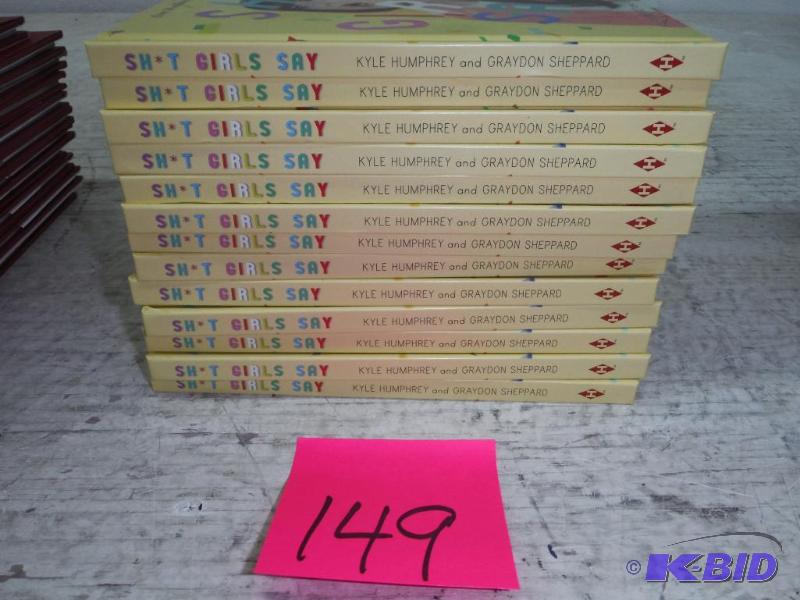 Lot of 13 books Sht Girls Say