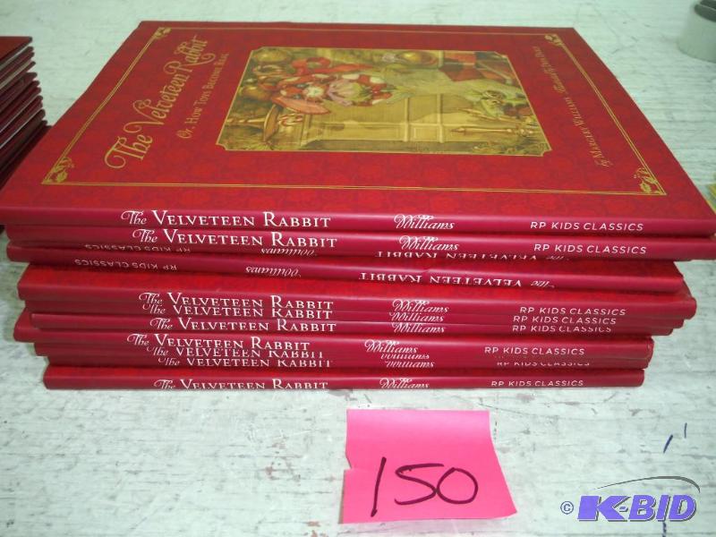Lot of 11 Books The Classic Tale of the Velveteen Rabbit Or, How Toys Became Real (Christmas Edition)