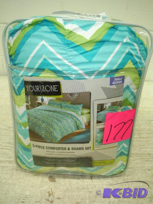 3 piece comforter set