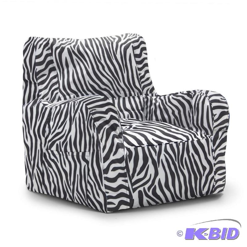 Big Joe Duo Chair, Zebra