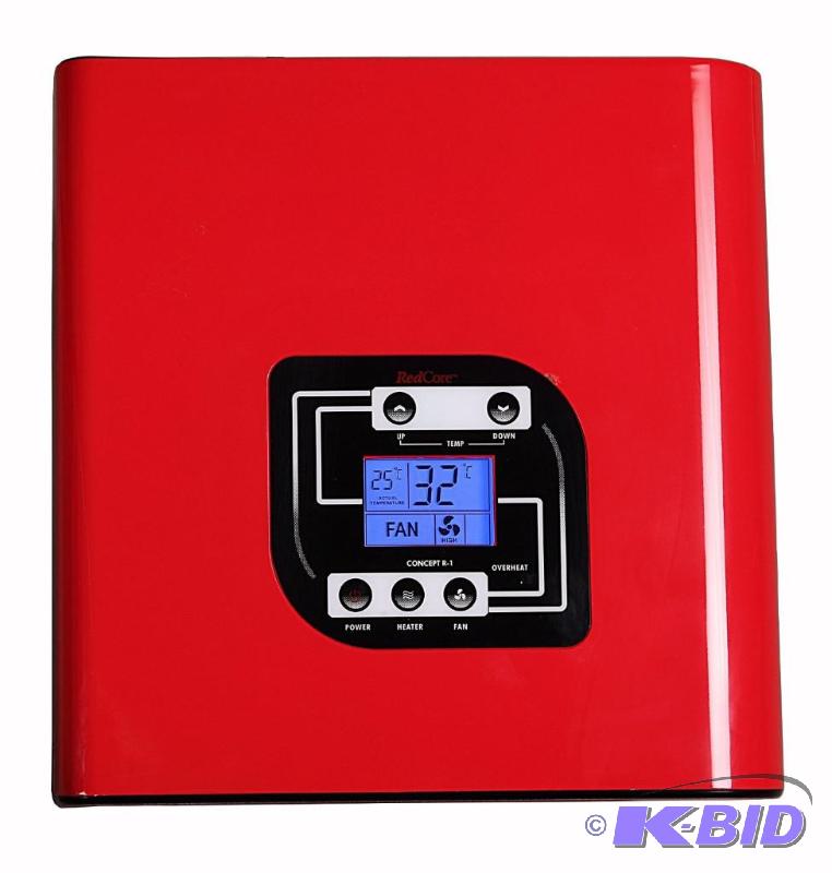 Redcore 15314RC R1 Infrared Heater, 1000-Square Feet, Red
