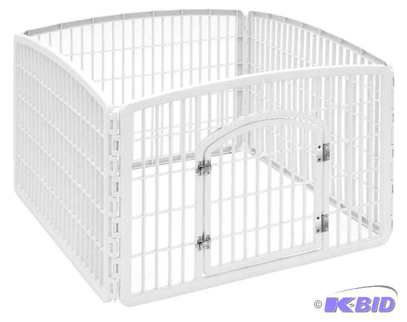 IRIS IndoorOutdoor Plastic Pet Pen