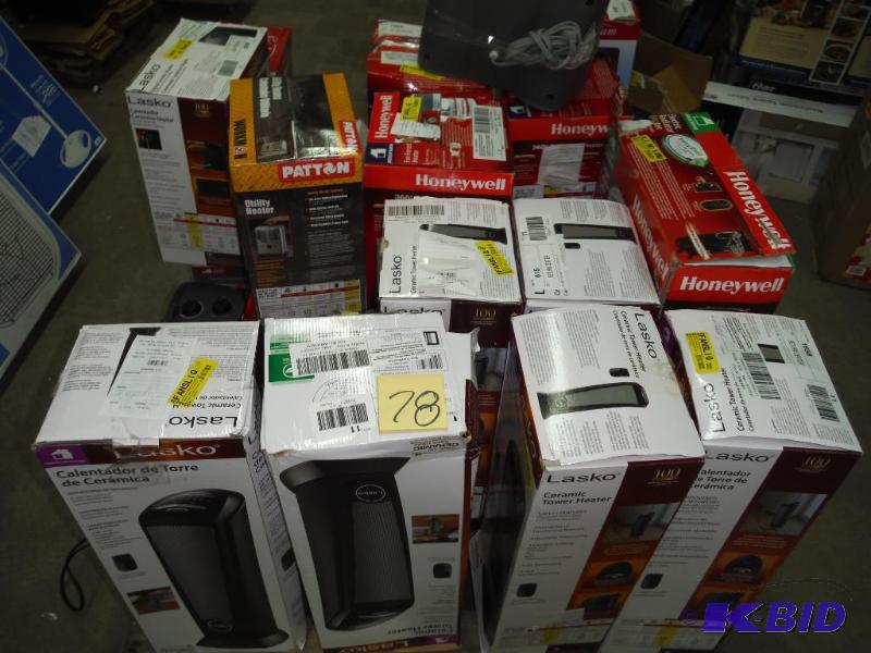Lot of 25 Heaters