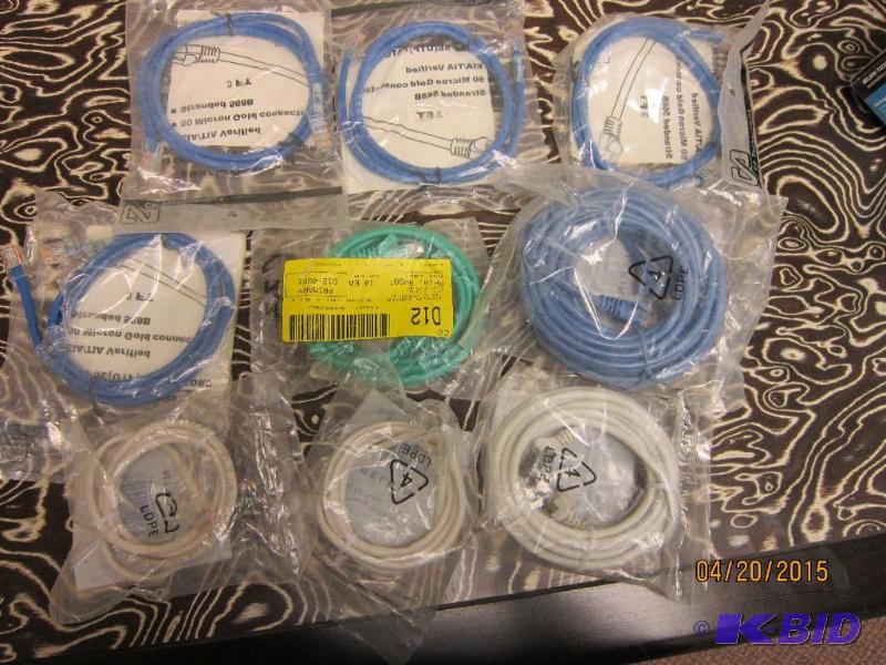 Cat5 cables varying lengths