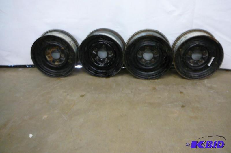4- Ford Steel Wheels&nbsp 15 x7 5 hole...