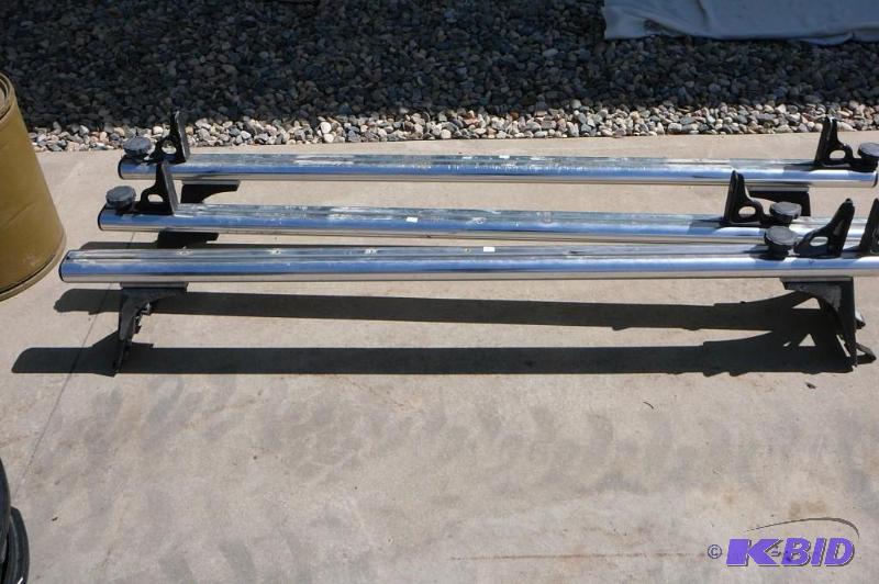 3- Alum roof Racks ( Trac Van )...