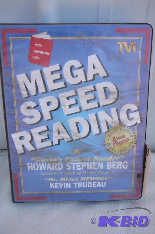Mega Speed Reading Kit 4 Hour program...
