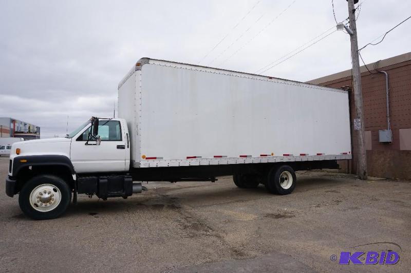 1993 GMC SLE Top Kick 28 Box TruckVan     ...