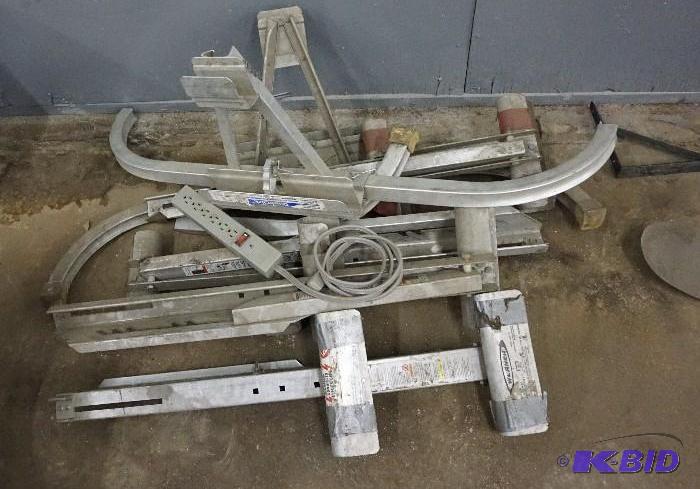Lot of Werner Ladder Jacks and Stabilizers In...